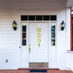 Personalised Multicolour Super Size Magnetic Number Car House Door Decor Birthday Gift for Family Racing Enthusiasts