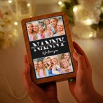 Personalized We Love You LED Photo Frame Mirror with 1-7 Names Mother's Day Anniversary Birthday Gift for Mom Grandma