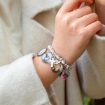 Personalizada Cruz Cordón Elástico Pulsera Conmemorativa con Foto Religiosa Regalo de Navidad para Cristiano