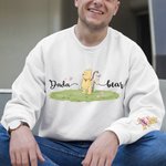 Spersonalizowana bluza Mama Miś z imieniem Kubuś Puchatek Prezent urodzinowy na Dzień Matki dla mamy, babci, cioci i rodziny