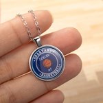 Personalized Basketball Necklace with Name Number Dainty Jewelry Game Day Birthday Gift for Basketball Mom Player