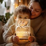 Spersonalizowana akrylowa lampka nocna LED Family Life Tree z 1-12 imionami Dekoracja domu Urodziny Dzień Matki Prezent świąteczny dla rodziny i dzieci