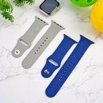 Personalised Multicolour Pickleball Silicone Apple Watch Band with Engraved Name Birthday Gift for Pickleball Lovers
