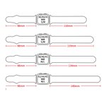 Personalised Multicolour Pickleball Silicone Apple Watch Band with Engraved Name Birthday Gift for Pickleball Lovers