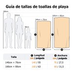 Toalla de playa personalizada con el nombre y de secado rápido diseño de animales marinos regalo de cumpleaños y fiesta en la piscina para niños