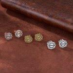 Personalised Fire Hydrant Tiny Maltese Cross Unisex Stud Earrings with Numbers Birthday Firefighters' Day Gift for Men Women