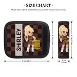Personalised Y2K Style Cartoon Character Luggage Handle Wrap with Name Set of 2 Travel Accessories Birthday Gift for Travel Lovers