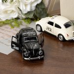 Mini Voiture de Mariage Personnalisée avec Nom et Date pour Porteur d'Anneau Garçon d'Honneur Cadeau de Mariage pour Épousée