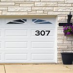Personalised Multicolour Super Size Magnetic Number Car House Door Decor Birthday Gift for Family Racing Enthusiasts