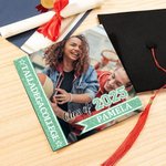 Personalized Glitter Class of 2025 Graduation Cap Topper with Name and Photo Graduation Decoration Gift for Graduates Friends Classmates