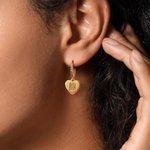 Pendientes personalizados en forma de corazón retro con circonita Día de la Madre Aniversario Cumpleaños Regalo para ella