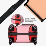 Personalised Cartoon Character Elastic Luggage Cover Protector Fits 18-32 Inch Suitcase Travel Accessories Birthday Gift for Boys Girls