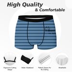 Set di biancheria intima di coppia traspirante con nome e testo Luna di miele, viaggio di nozze e regalo per uomini e donne.