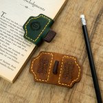 Personalised Engraved Name Magnetic Leather Bookmark Clip with Pen Holder Reading Supplies Birthday School Office Gift for Book Lover Bookworm