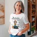 Personalized Multicolor Mom's Garden Soft T-shirt Sweatshirt with Title and 1-12 Birth Flowers Birthday Mother's Day Appreciation Gift for Mom Grandma