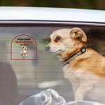 Personalized Keep Door Closed 1-4 3D Cartoon Pets Waterproof Window Door Decal Sticker with Name Birthday Housewarming Gift for Dog Cat Lovers