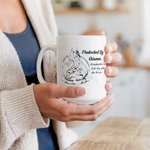 Cisne personalizado Madre cálida cita Taza de cerámica con nombre Día de la Madre Cumpleaños Regalo para Mamá Abuela