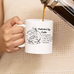 Cisne personalizado Madre cálida cita Taza de cerámica con nombre Día de la Madre Cumpleaños Regalo para Mamá Abuela
