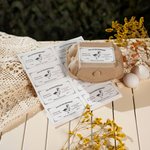 Personalisierte 10-tlg. Huhn Ente Wachtel Eierschachtel Etiketten mit Text Selbstklebendes Hühnerstall Zubehör Geschenk für Bauernhofbesitzer