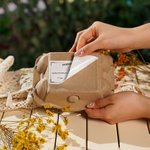 Personalisierte 10-tlg. Huhn Ente Wachtel Eierschachtel Etiketten mit Text Selbstklebendes Hühnerstall Zubehör Geschenk für Bauernhofbesitzer