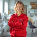 Personalized Embroidery Mini Heart Stethoscope Nurse Jacket with Full-zip and Pockets Graduation Nurse Week Gift for Medical Staff Student