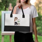Sac à dos en toile avec nom Accessoires de voyage Cadeau d'anniversaire pour artistes Femmes
