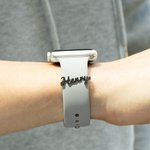 Personalisierte Minimalistische Spange am Uhrarmband Charmes Dekoratives Accessoire Valentinstag Geburtstag Geschenk für Freunde Familie