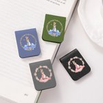 Personalisierte niedlichen Peter Rabbit Kranz magnetische Leder Lesezeichen Clip mit Namen glückliche Ostern Geburtstag Geschenk für Buchliebhaber Bücherwürmer