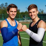 Personalizzato a colori vivaci nome umidità maniche braccio Outdoor Essentials Compleanno Giorno di gioco Regalo di squadra per gli amanti dello sport Coach