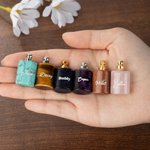 Personalizada Mini Cristal Urna Collar para Mascota Cenizas Humanos con Nombre Grabado Cremación Joyería Memorial Simpatía Regalo para Mujeres