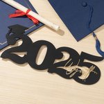 Gepersonaliseerde klasse van 2025 houten naambord afstuderen partij decor foto prop cadeau voor senior afgestudeerde