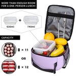 Personalized Cute Cartoon Letter Portable Insulated Lunch Bag with Name and Mesh Pocket Back to School Picnic Birthday Gift for Boys Girls