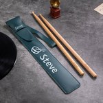 Sac portable pour baguettes de batterie personnalisé avec motif rythmique et nom - Cadeau anniversaire pour batteurs et musiciens