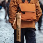 Sac portable pour baguettes de batterie personnalisé avec motif rythmique et nom - Cadeau anniversaire pour batteurs et musiciens