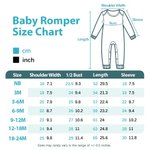 Personalized Cute Giraffe Rainbow 100% Cotton Baby Romper with Name and Year First Mother's Day Baby Shower Gift for Newborn