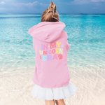 Gepersonaliseerd In My Fantasy Unicorn Era Kid T-shirt Sweatshirt Hoodie met initiaal en naam Verjaardag terug naar school cadeau voor meisjes