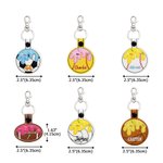 Personalisierte Eiscreme Baseball Fußball Softball Tasche Tag Schlüsselanhänger mit gesticktem Text Rucksack Zubehör Geburtstag Geschenk für Sportliebhaber