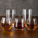 Personalised What A Fucking Day Old Fashioned Whiskey Rocks Glass with Engraved Text Funny Birthday Father's Day Retirement Gift for Men
