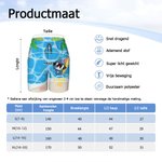Gepersonaliseerde Surfen Cartoon Mariene Dieren Koordbroek voor het Strand met Naam Zomer Reis Essentie Verjaardagscadeau voor Jongens