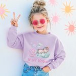Gepersonaliseerd In My Fantasy Unicorn Era Kid T-shirt Sweatshirt Hoodie met initiaal en naam Verjaardag terug naar school cadeau voor meisjes