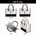 Personalisiertes Tote Bag Canvas-Tasche Cartoon Kochen Mama Geburtsblume mit Namen Muttertag Geburtstag Geschenk für Mama Oma Kochen Liebhaber