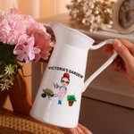 Spersonalizowany wazon ceramiczny z imieniem postaci z kreskówki Ogrodnictwo Bonsai Prezent urodzinowy na Dzień Matki dla miłośniczek ogrodnictwa