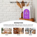 Personalized Multicolor Monster Fantasy Unicorn Dinosaur 1 Pair Wooden Book Ends with Name Children's Day Birthday Gift for Kids Students
