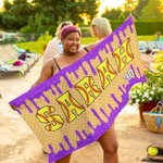 Spersonalizowany ręcznik plażowy Ice Cream Drip Ball Design Quick Dry Oversized Beach Towel z imieniem i numerem Niezbędny w podróży letniej Prezent urodzinowy dla miłośnika sportu