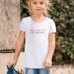 Personalised Love Heart Embroidered Name 100% Cotton Baby Bodysuit Kid T-shirt Birthday Anniversary Gift for Girls Boys