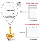 Personalisierte Bleistift Bogen Perlen Lanyard Schlüsselanhänger mit Namen zurück zu Schule Anerkennung Geschenk für Pädagogen Lehrer