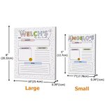 Personalised Colourful To Do List Name Notepad with 50 Pages Teacher's Day Back to School Appreciation Gift for Teachers Educators