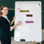 Personalized Multicolor Text Whiteboard Magnetic Label Classroom Interactive Teaching Tool Teacher's Day Back to School Gift for Teachers
