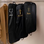 Gepersonaliseerd kruis geloof ontwerp Oxford waterdicht opknoping kleding tas met handvat en naam verjaardag kerstcadeau voor Pastor Geestelijke christelijke