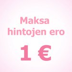 Maksa vain hintaero